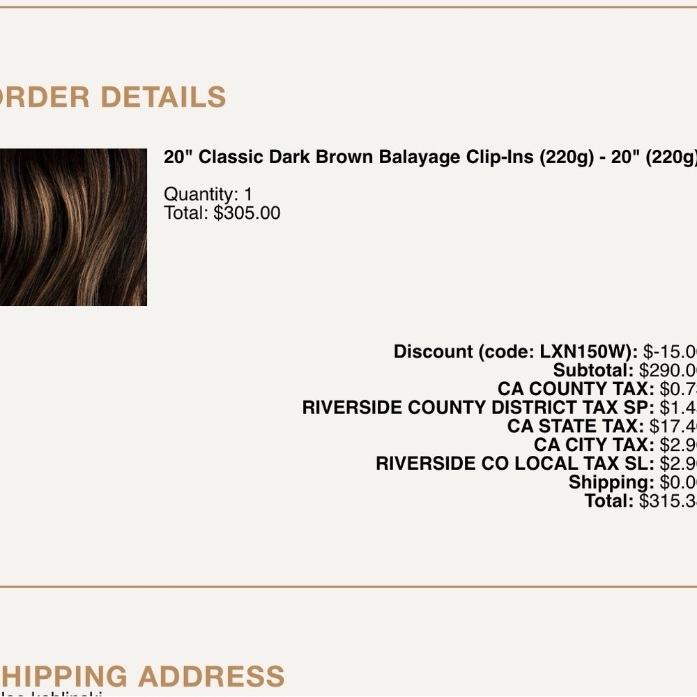 Lux Rich Brown Balayage Hair Extensions